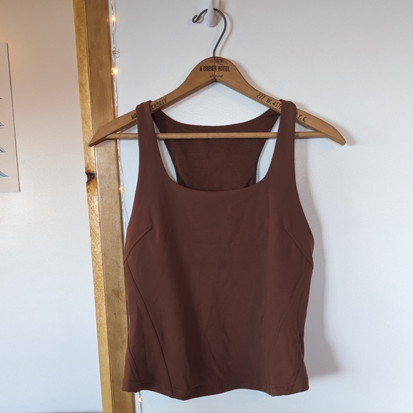 lululemon Instill Tank - Roasted Brown SZ 8 - Picture 3 of 3